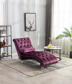 COOMORE Leisure concubine sofa with acrylic feet