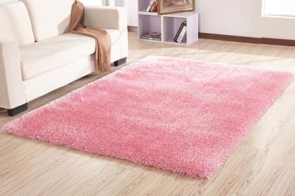 "Chubby Shaggy" Hand Tufted Area Rug (Color: as Pic)